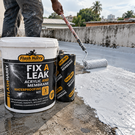 DIGA ADEUS ÀS INFILTRAÇÕES!  FIX A LEAK – Impermeabilizante Acrílico